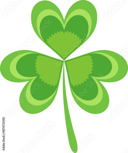 St Patrick's Day Shamrock Leaf Decoration