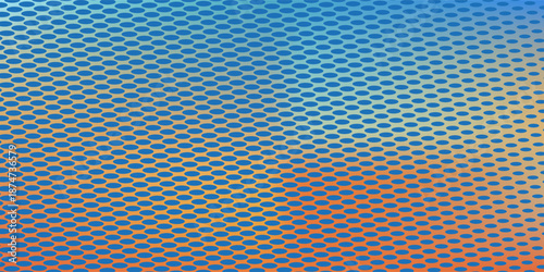 Abstract pastel gradient sky colors. Blurry blue and orange gradient colors. Soft pastel rainbow colors. Sunset or sunrise atmosphere background.