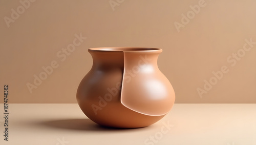 Minimal Home Decor Clay Pots