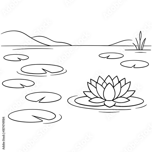 Cozy modern living room filled with natural light.