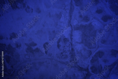 Blue Cracked Wall Texture Backdrop With Deep Cracks And Subtle Grunge Vibe