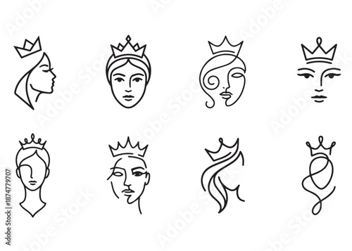 female crown logo