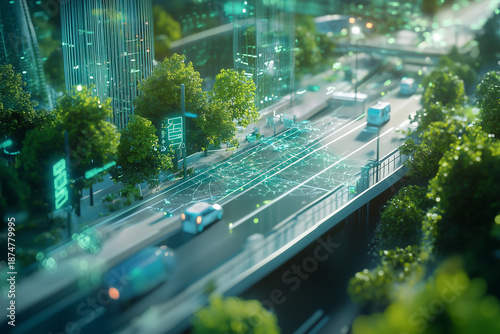 Intelligent Traffic Detection System on highway in sustainable green city. Future Transportation by Artificial Intelligence.