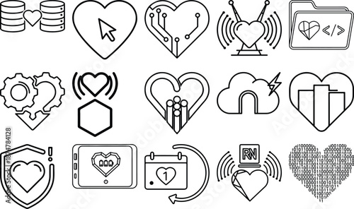 Digital graphic asset represented as a vector file format for scalable designs