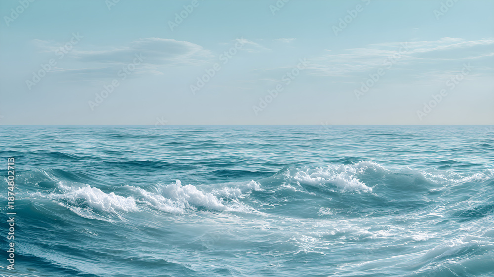 Fototapeta premium waves on the sea