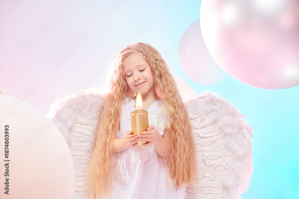 Fototapeta premium Magic Angel Candle