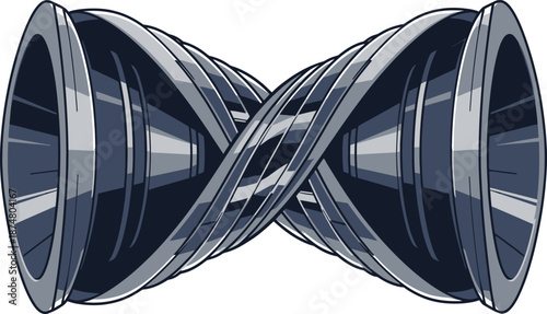 Vector file graphic design element with simple text isolated on white background, Vector, illustration