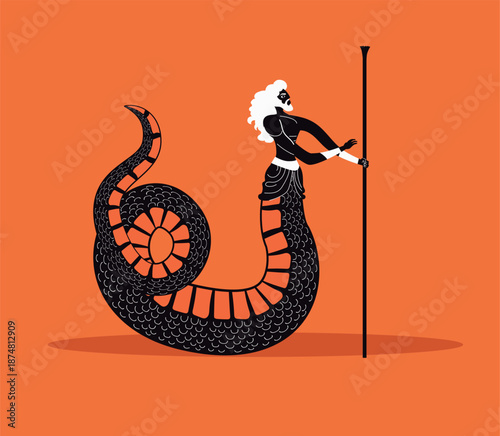 cecrops greek king half serpent of mythology