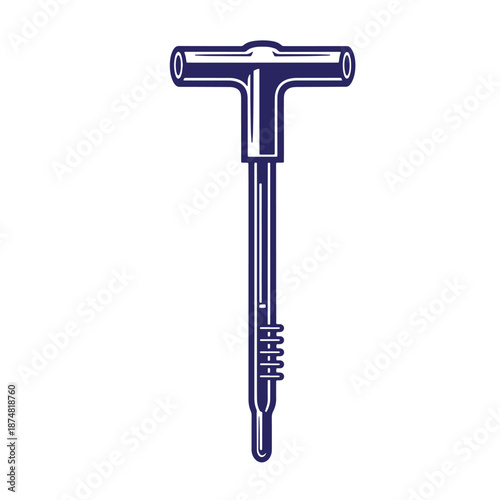 Thandle allen wrench tool for bolts and screws repair  a handy equipment for various tasks and projects finishing