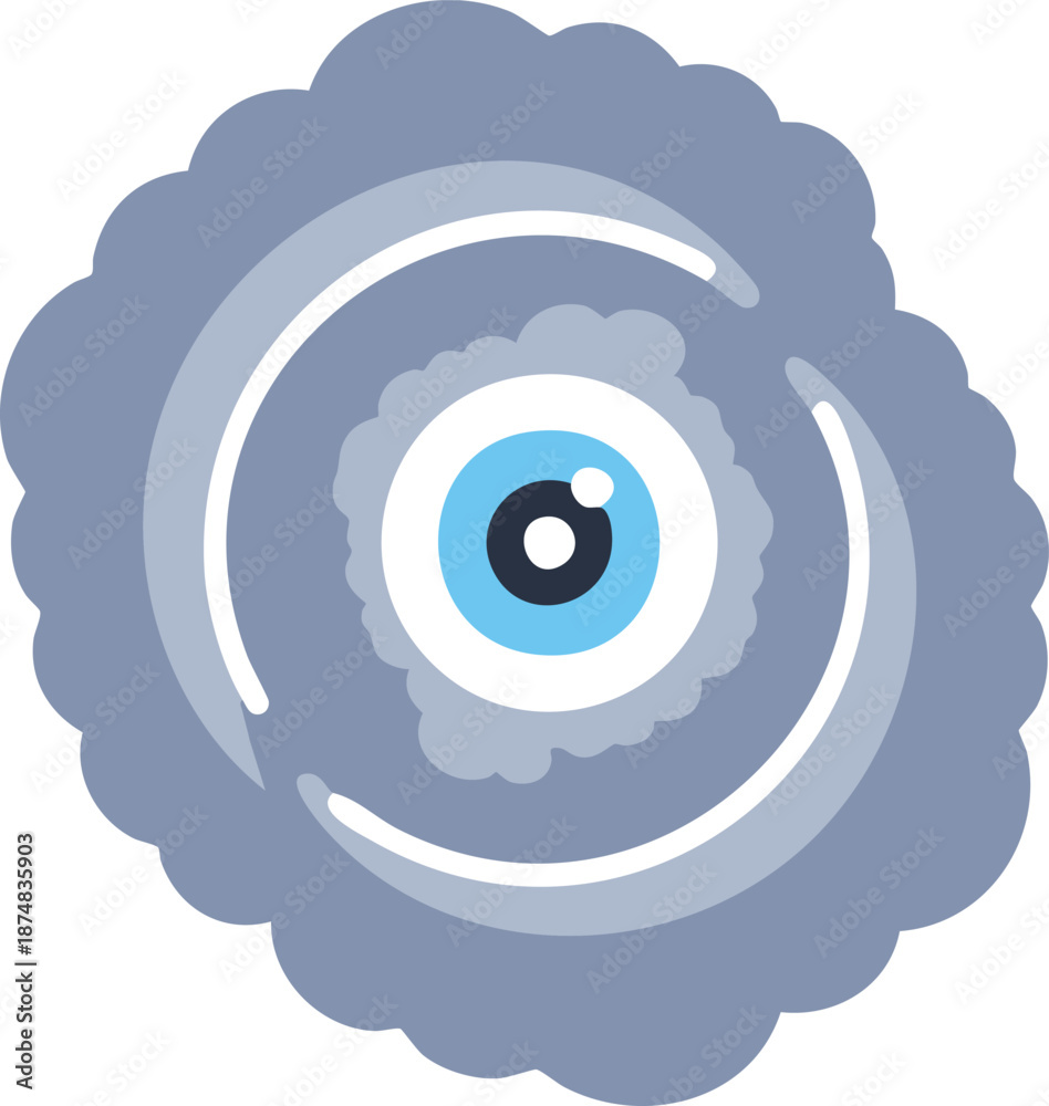 Obraz premium Evil eye protection symbol