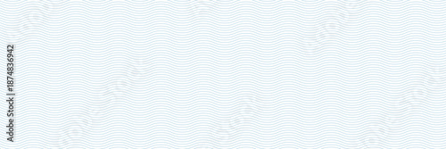 Blue and beige diagonal wavy lines seamless pattern. Simple vector abstract liquid stripes background. Funky groovy texture with diagonal waves, fluid shapes, flow. Stylish repeated decorative design