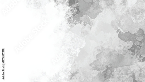 Abstract cloud formation in monochrome