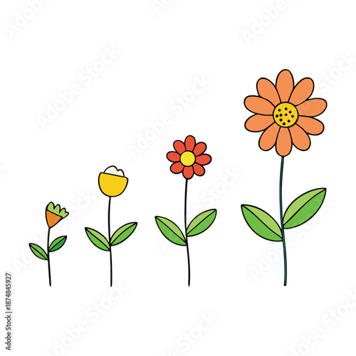 Bright summer meadow flowers bloom under warm sunshine, with colorful wildflowers, gentle breezes, and buzzing bees creating a cheerful, lively natural landscape.
