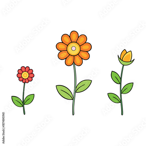 Bright summer meadow flowers bloom under warm sunshine, with colorful wildflowers, gentle breezes, and buzzing bees creating a cheerful, lively natural landscape.
