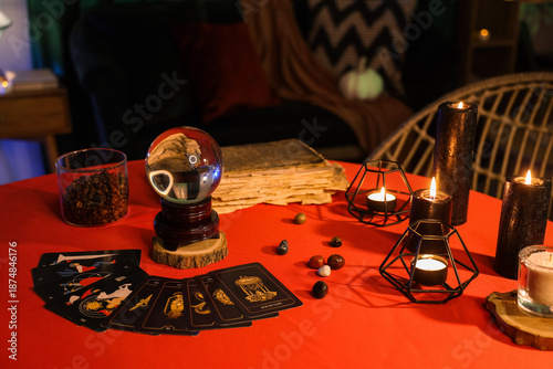 Fortune teller's magic attr...