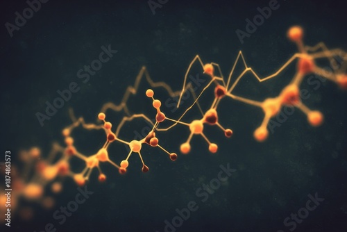 Dopamine levels fluctuating, affecting motivation and reward processing.