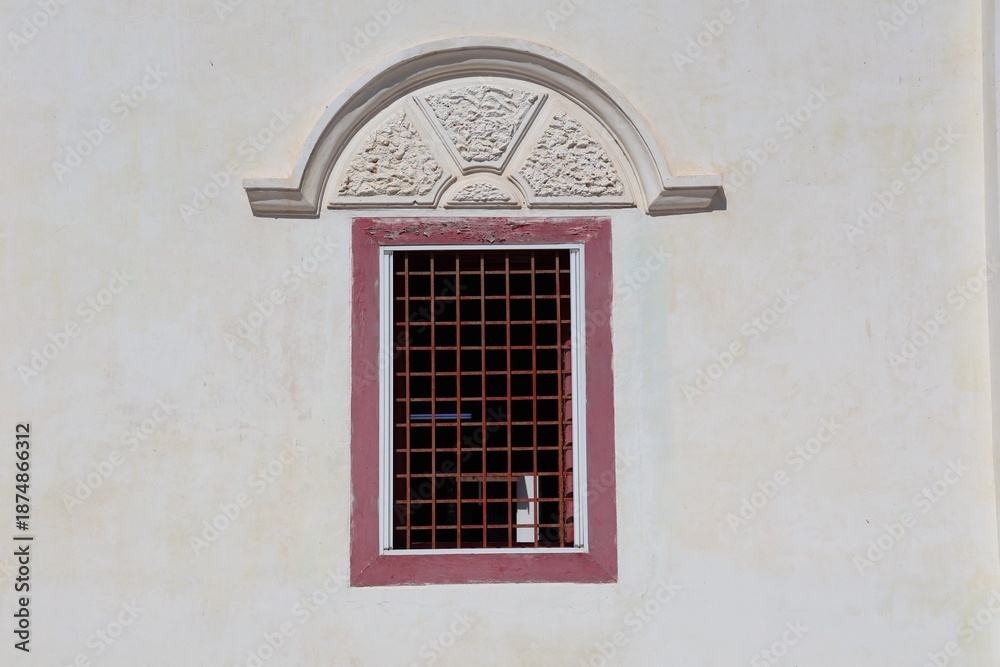 Fototapeta premium window in the church of the holy sepulchre
