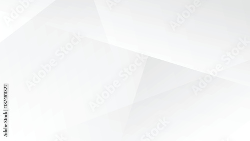 abstract white and grey background with color gradient and graphic geometric shape decoration