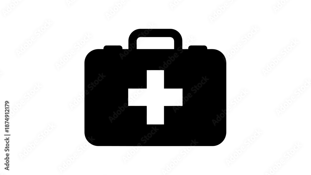 Fototapeta premium First Aid Kit Icon