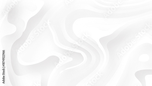 Abstract origami papercut gray color texture, curved layers and elevation contour lines. Wave paper cut background. map line of topography. 
