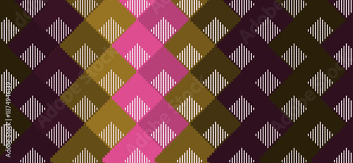 Symmetrical Midnight Rose and Gold Ultra-Weave with Seamless 3D Interlocking Petal Pattern