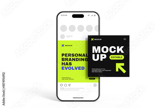 Social Media Branding Mockup