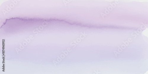 Soft Purple Watercolor Frame Texture with Misty Lavender Bleeds for Dreamy Art Backgrounds