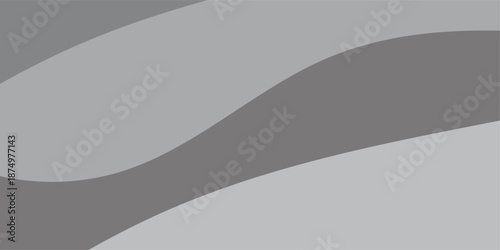 Abstract vector illustration of a man's silhouette against a gray paper texture background featuring a 3d wave pattern and a blank page curl design for a professional business document backdrop
