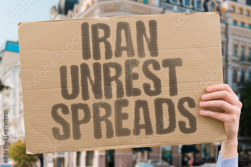 Photography "Iran Unrest Spreads" Public dissent expands across multiple cities
