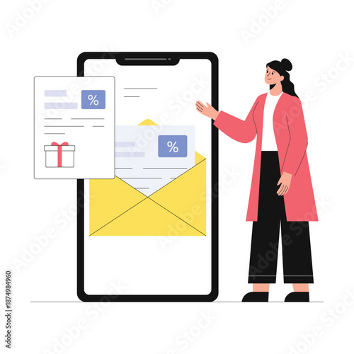 Email Marketing Vector Illustration EPS 10 File