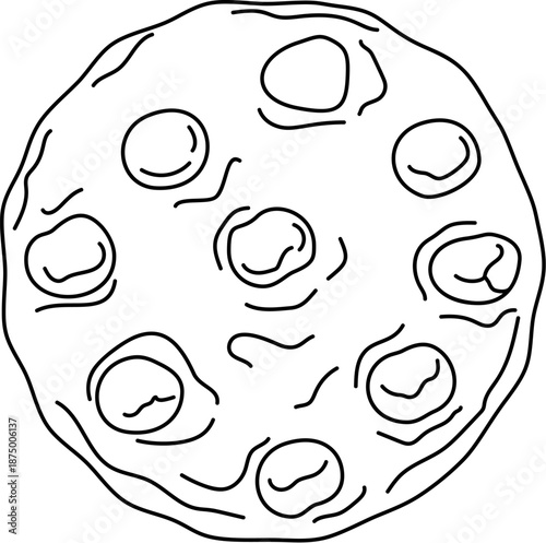Illustration of chocolate c...