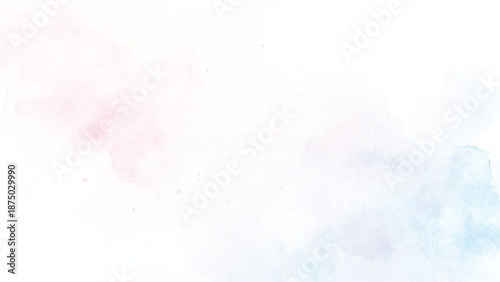 Delicate watercolor botanical digital paper floral background in soft pink blush tones