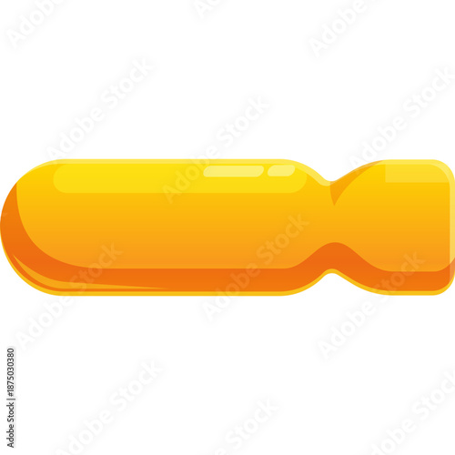Yellow Liquid Dropper with Pipette Tip