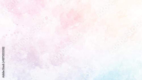 Abstract pink watercolor on paper texture can use as background
