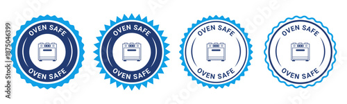 Oven safe cookware heat resistant badge