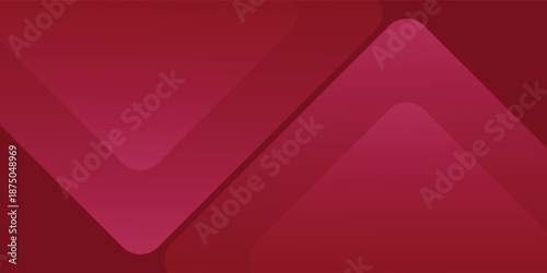 Abstract Red Geometric Background With Layered Diamonds For Modern Design and Visual Impact
