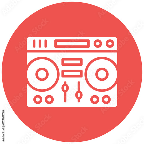 DJ Mixer Icon