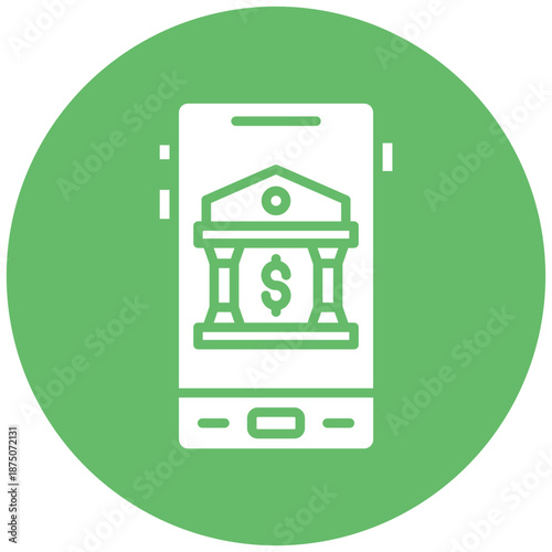 Mobile Banking Icon