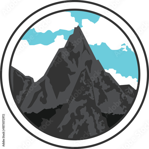 mountain,mountain logo,mountain badge,mountain badge