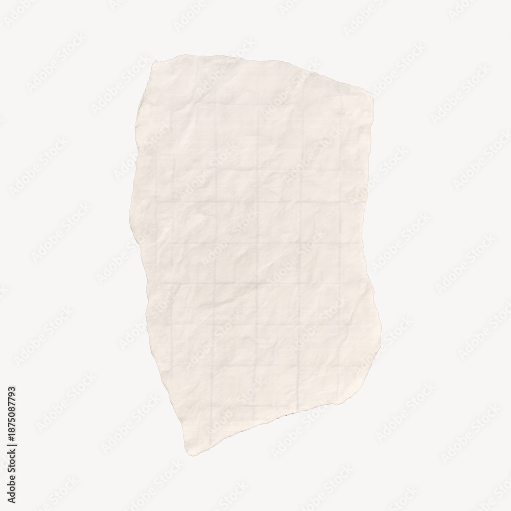 Obraz premium Torn paper texture element.