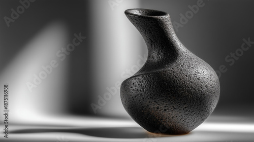 Geometric Ceramic Vase with...