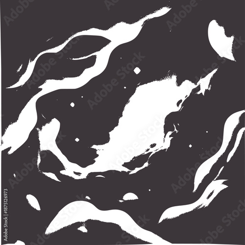 Abstract cosmic cloud formation dark clouds swirls