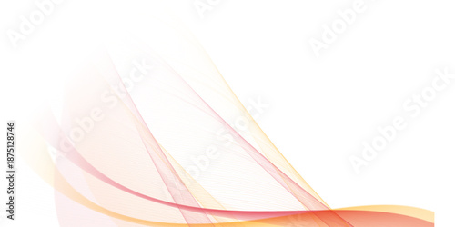 Abstract soft wave background with smooth lines for corporate website layout, business communication and modern presentation design