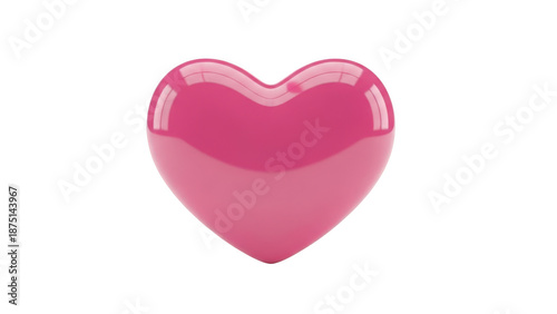 Wallpaper Mural Pink heart icon isolated on transparent background Torontodigital.ca