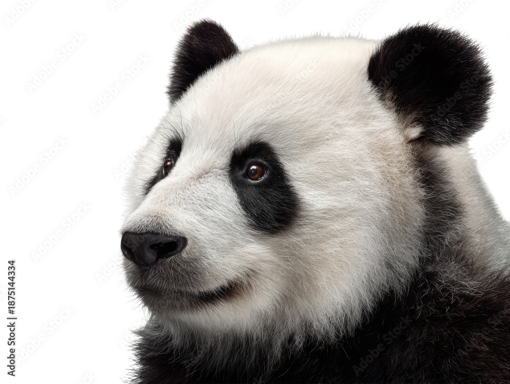 Fototapeta premium Panda Close-Up Portrait