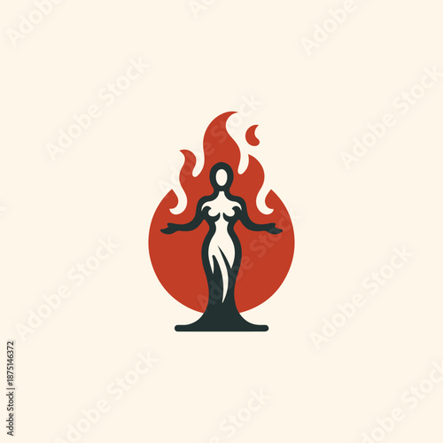 Fire Goddess Logo