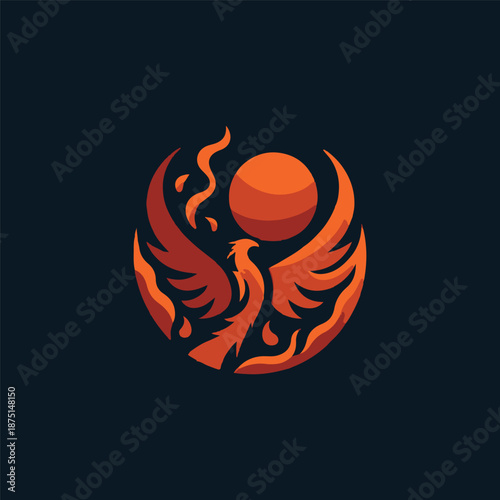 Phoenix Burn Logo