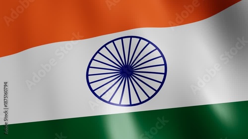India National Flag Tricolor with Ashoka Chakra