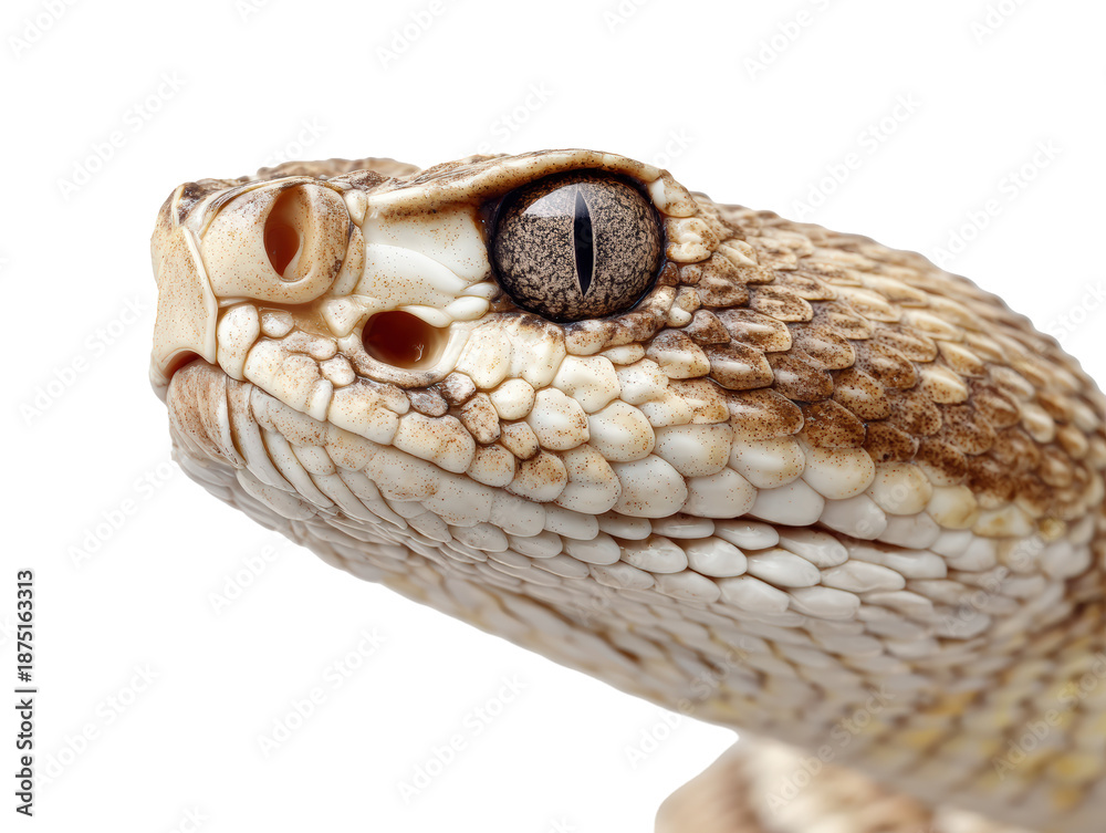 Obraz premium Viper Snake Close-Up