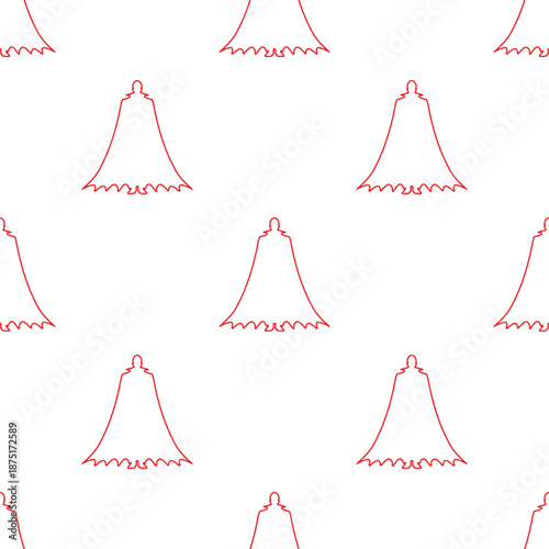 vampire seamless pattern isolated on transparent background.